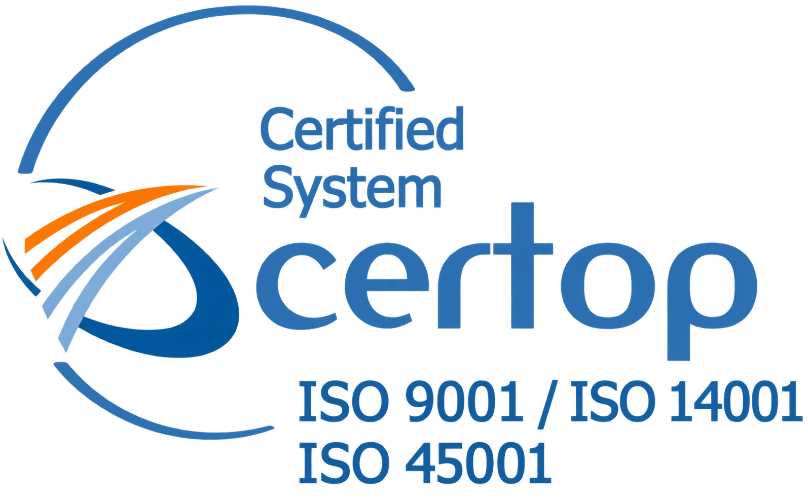 Certop - ISO 9001 / ISO 14001 / ISO 45001